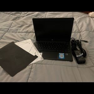 Chrome book laptop, just out of box, never used, perfect condition.